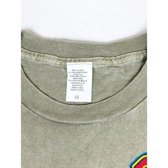 2012 Springfield Mile Motocross T-Shirt Tan Large Motorcycle Racing - Picture 6 of 9